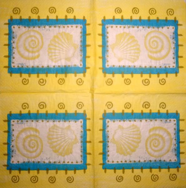 096 Muscheln - 3-lagig